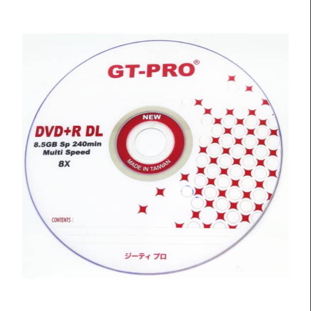 Hộp Dvd + R Dl Gt-Pro 8.5gb 8x Chất Lượng Cao