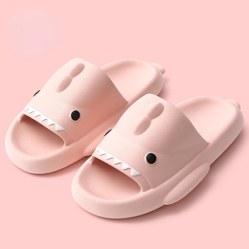 Dép Đi Trong Nhà Chống Trượt Hình Cá Mập Dành Cho Nam Và Nữ