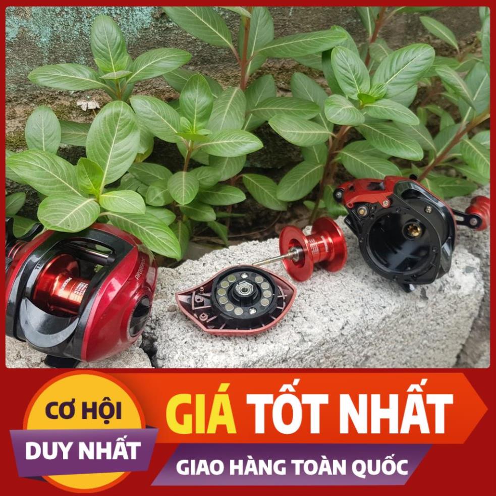 Máy Ngang _ Máy Ngang Câu Lure_ Máy ngang Proberos Đỏ  Cam Kết Chính Hãng máy câu lure - Đồ câu uy tín số 1