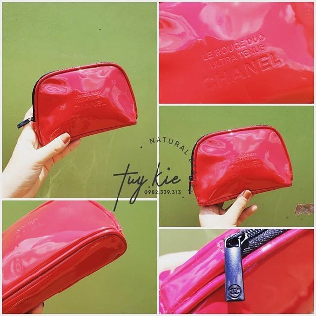 Túi mỹ phẩm Chà neọ Le rouge ultra tenue makeup bag