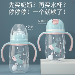 Bình Sữa Có Tay Cầm Cho Bé