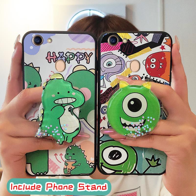 foothold Fashion Design Phone Case For OPPO A73/A75/F5/A75S Back Cover Cover For Woman Cartoon Cartoon Shockproof TPU