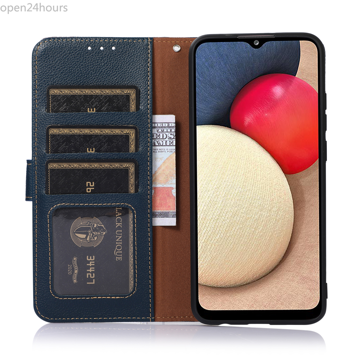 iPhone Bao da Flip với dây đeo tay iPhone 12 Pro Max 12 Mini 11 Pro X XS Max XR 8 Plus 7 Hộp đựng ví cổ điển mới