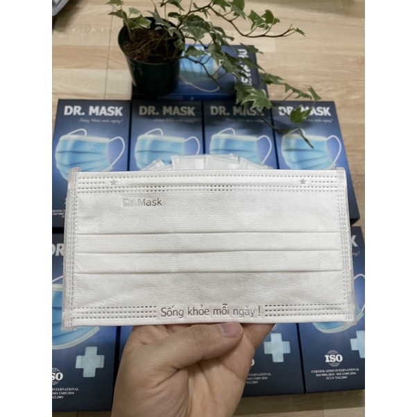Khẩu trang Dr.mask kháng khuẩn 3 lớp