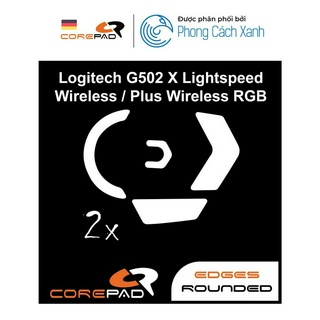 Feet chuột thay thế PTFE Corepad Skatez Logitech G502 X Lightspeed / PLUS Wireless (2 bộ) - Hàng Chính Hãng