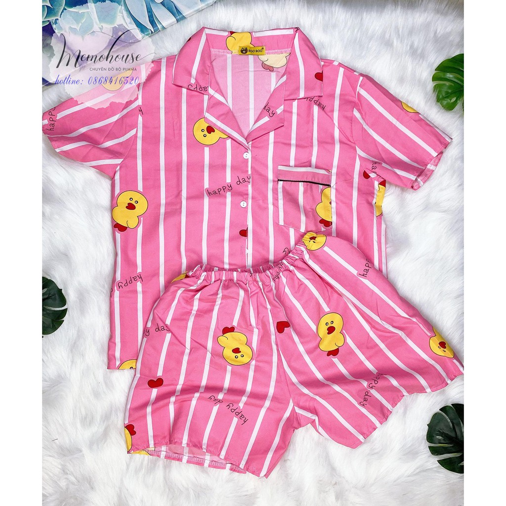 Đồ Bộ Pijama Kate Thái - Ko Viền Form Dưới 58kg