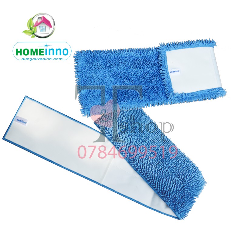 Tấm Lau Nhà San Hô Thay Thế Homeinno KT 40/45/60/80/90cm (KHÔNG CÂY LAU)