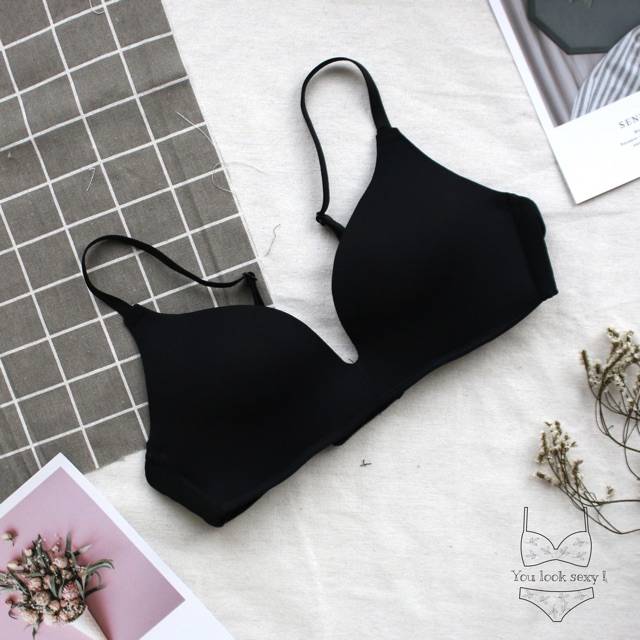 Áo lót màu sắc trơn không gọng, mút mỏng, nâng ngực ALU1 | BigBuy360 - bigbuy360.vn