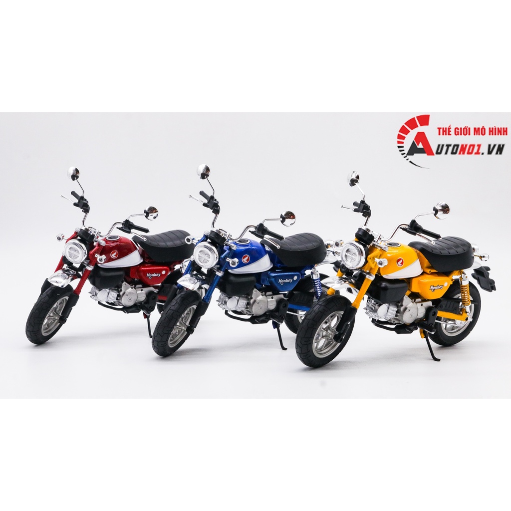 Mô hình xe Honda Monkey 125cc 1 12 Aoshima 7979