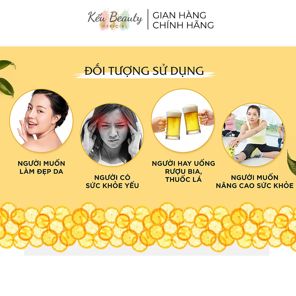 Viên uống bổ sung DHC Vitamin C Hard Capsule sáng da mờ thâm tăng đề kháng 30 và 90 ngày