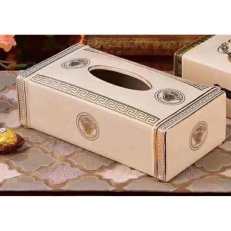 Hộp đựng khăn giấy VERSACE sứ cao cấp