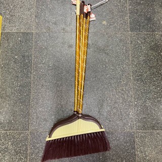 GIÁ SỈ TẠI XƯỞNG Chổi cước nhựa nâu cán mạ vàng cọ quét sàn nhà, cước cứng có thể làm sạch sàn dày dặn đẹp giá rẻ