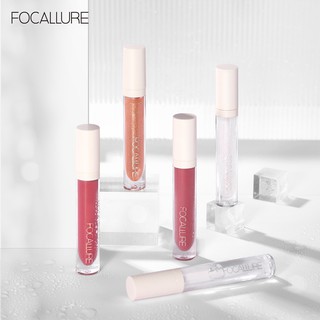 Son Môi FOCALLURE Ánh Lấp Lánh Sáng Bóng Có 10 Màu 3g