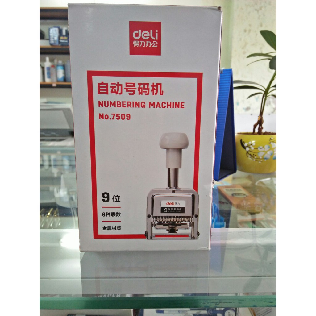 DẤU NHẢY DELI 9 SỐ(7509)