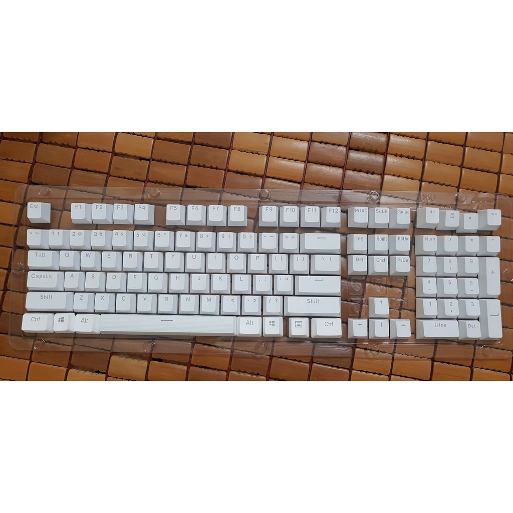 Keycap Corsair lắp vừa PBT dày in doubleshot xuyên led font chữ đẹp hơn keycap Razer nút phím mặc định, km keypulle dài