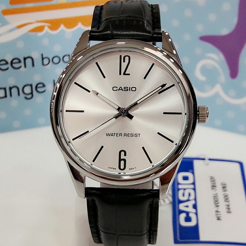 Đồng hồ nam Casio chính hãng Anh Khuê MTP-V005 (40mm)