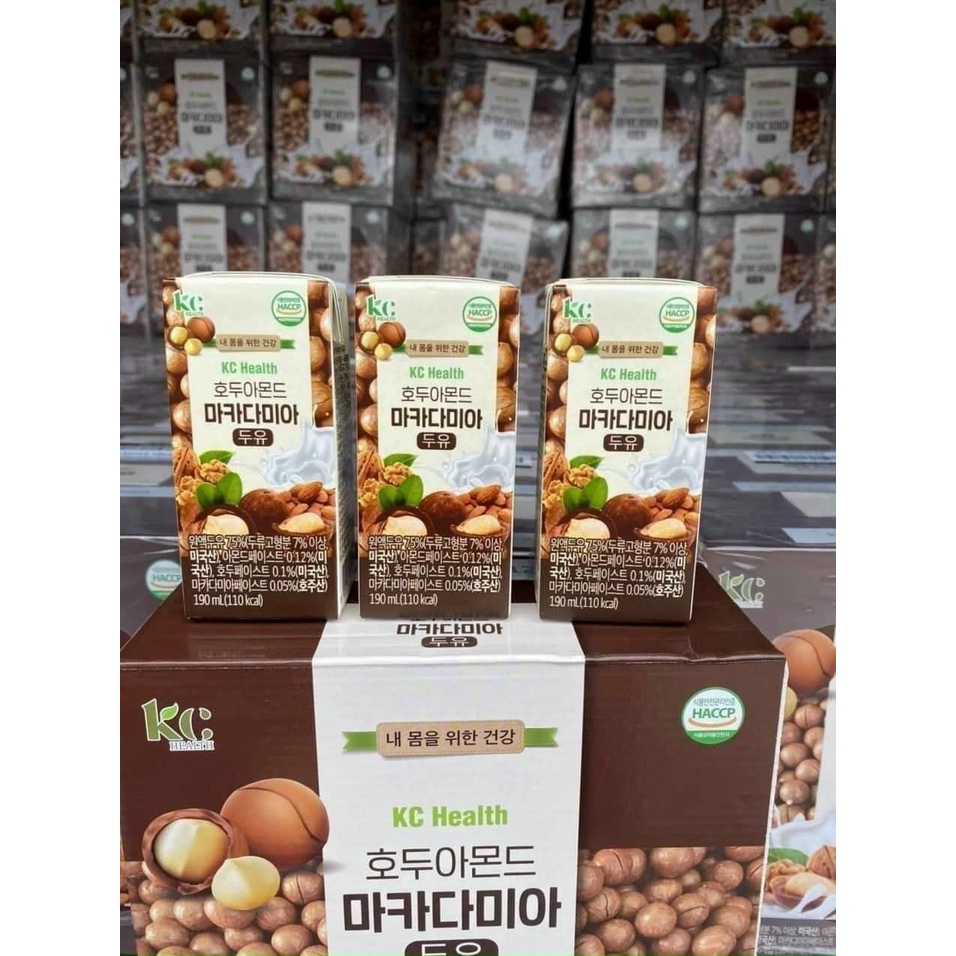⭐️⭐️⭐️ Sữa hạt Macca óc chó hạnh nhân - Vua của các loại sữa hạt
