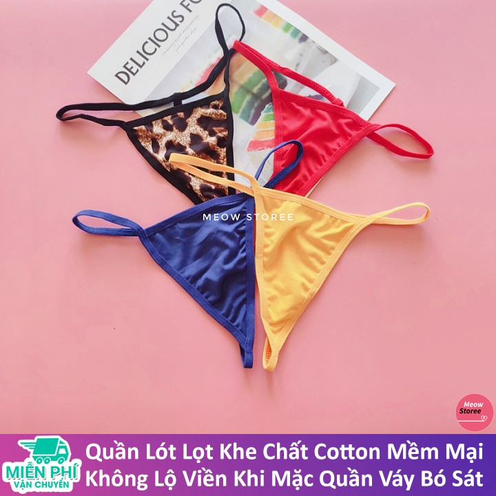 Quần Lót Lọt Khe Sexy Cotton (Ảnh Thật)