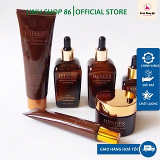 Bộ Mỹ Phẩm Dưỡng Da 6 Món Hiisees Mờ Nám Tàn Nhang Trẻ Hóa Nâng Cơ Mặt Nội Địa Trung