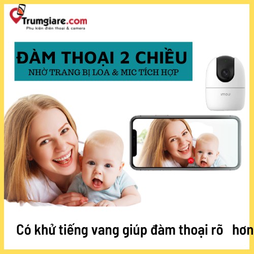 Camera ip 360 độ Imou Ranger 2 (A22EP) 1080P |Trùm Giá Rẻ | BigBuy360 - bigbuy360.vn