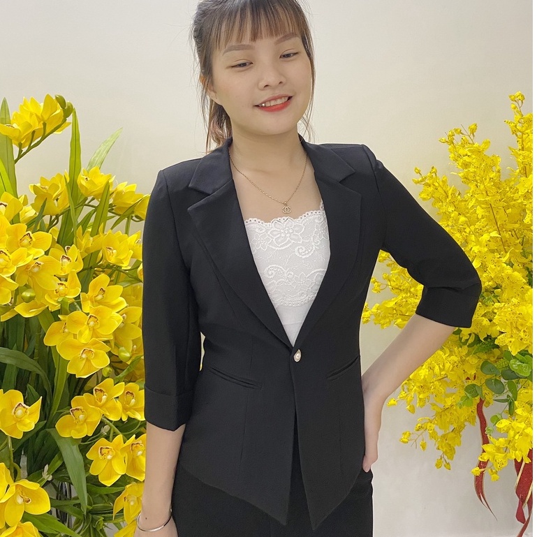 Vest Lỡ TayFREESHIPVest Công Sở Cao Cấp Chất Tuyết Mưa Mặc Thu Siêu Đẹp Hàng L1 AN51