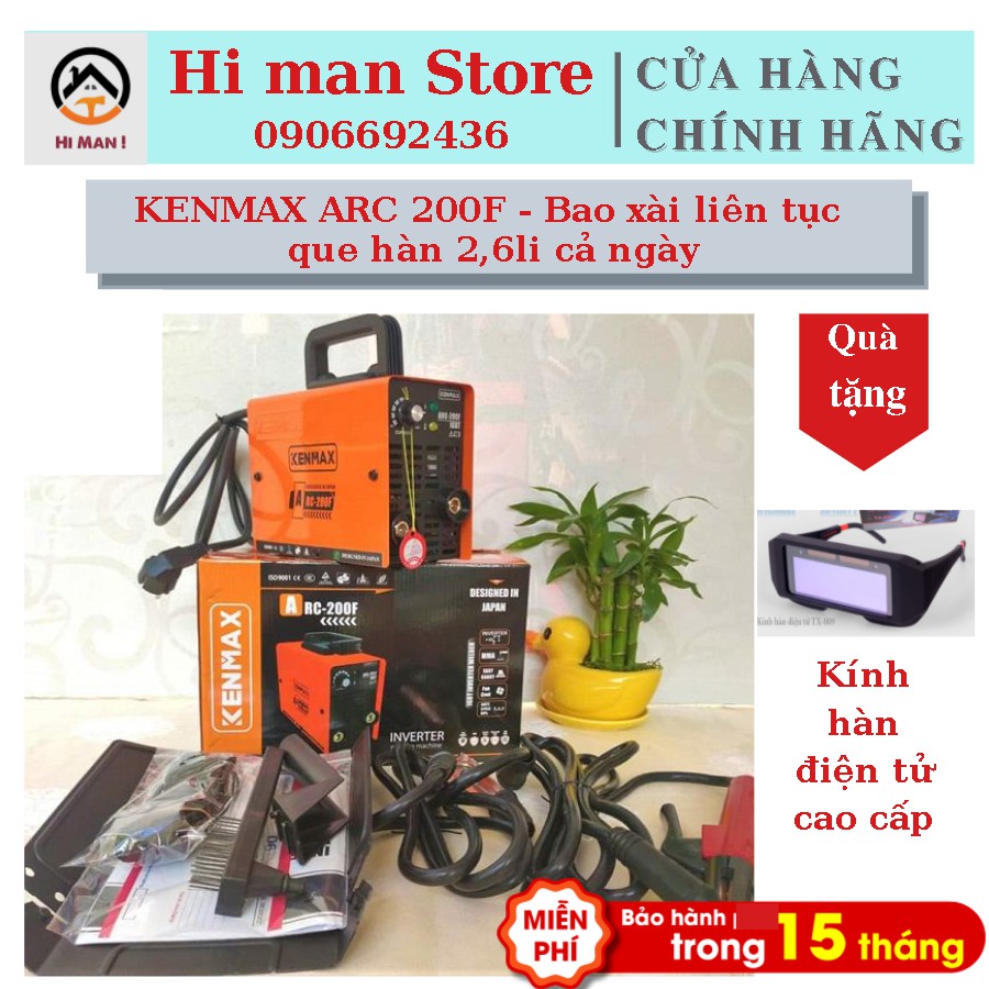 Máy hàn điện tử mini KENMAX ARC 200F