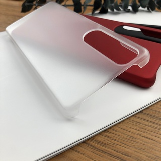  Ốp Điện Thoại PC Cứng Trong Suốt Siêu Mỏng Chống Dấu Vân Tay Cho Sony Xperia 10 5 1 III II 1III XZ5 XA4 Ace II 2 