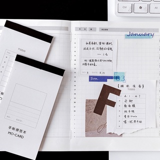 Giấy note ghi chú phong cách tối giản