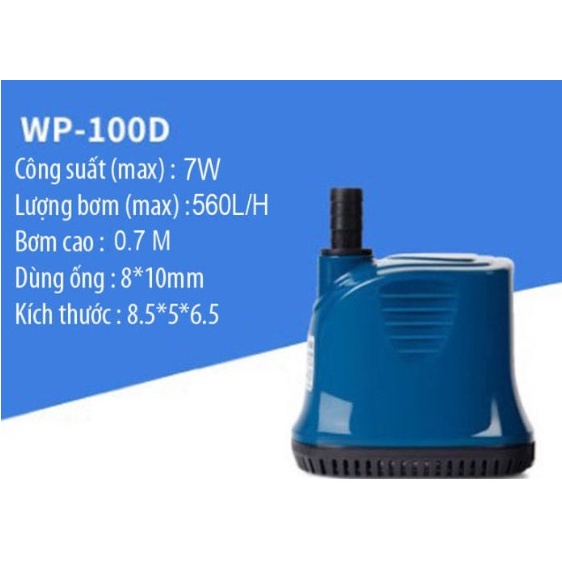 Máy bơm chìm bể cá mini  SOBO  & XGP Hút Cặn Đáy Siêu Êm, Tiết Kiệm Điện
