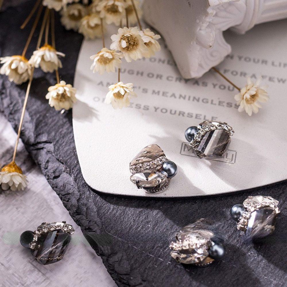 Dụng Cụ Xếp Chồng Lên Móng Tay|Phụ Kiện Trang Trí Móng Tay Thời Trang Dành Cho Nữ|Vật Liệu Tự Trang Trí Móng Tay Xinh Xắn