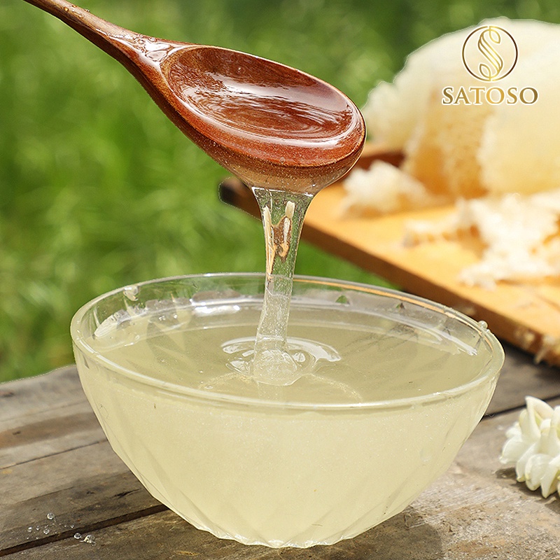 Mật ong trắng hoa Blong Song nguyên chất tốt cho sức khỏe SATOSO SA126