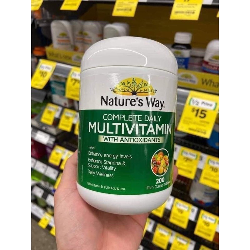 Viên bổ tổng hợp Multivitamin Nature's Way của Úc