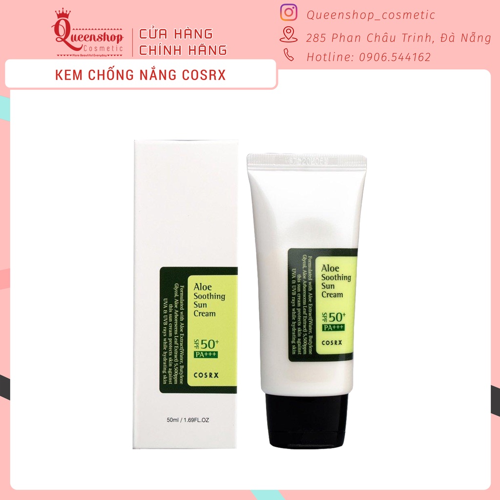 Kem chống nắng Cosrx Aloe Soothing Sun Cream SPF50 PA+++ 50ml