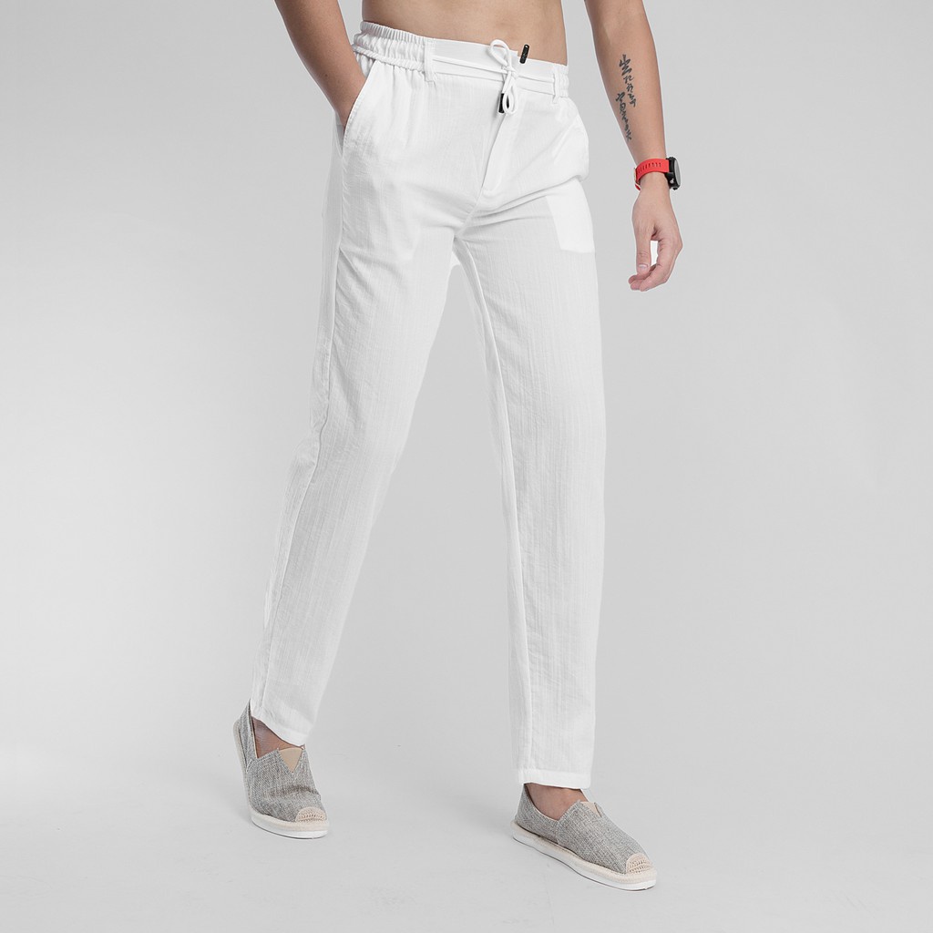 Quần đũi nam cao cấp, quần ống suông nam, quần đũi ống rộng, cạp chun khuy cài lịch lãm sang trọng