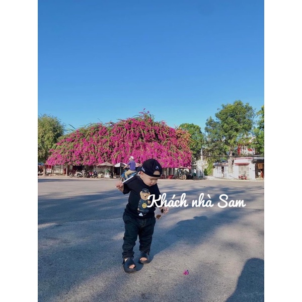 ￼￼￼Áo thun tay lỡ unisex Drew new 2022 S07 cho bé và gia đình , samyy_vn