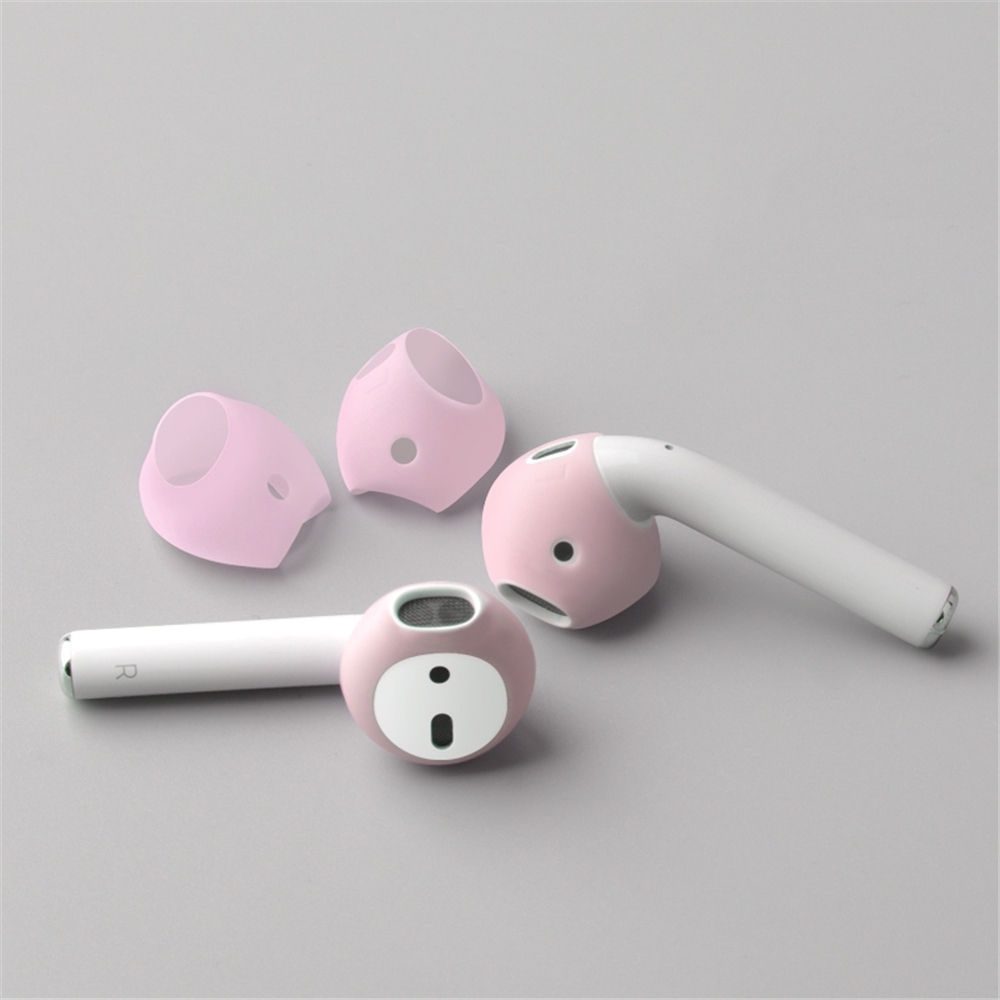 2 Cặp Nút Silicone Chống Trượt Cho Tai Nghe Airpods