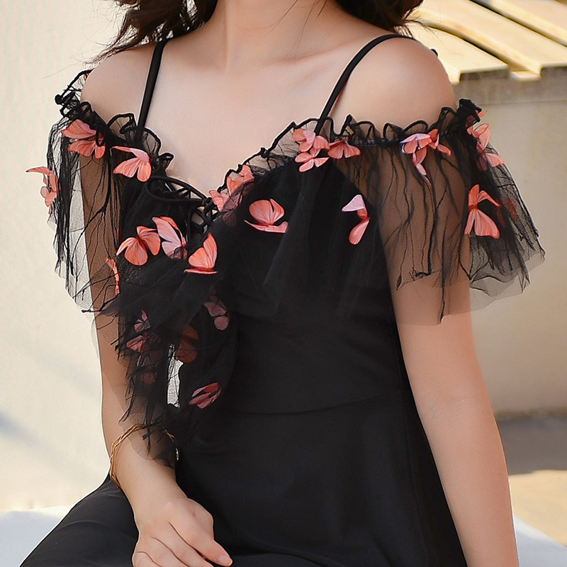 Áo tắm nữ dạng váy che bụng có quần 140520 (Hàng oder chuẩn hình 100%) | BigBuy360 - bigbuy360.vn