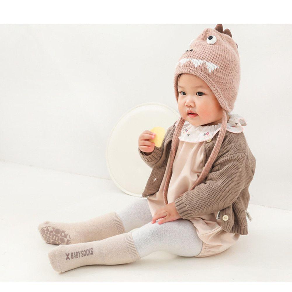 ROWANS Vớ Cotton Thu Đông In Họa Tiết Hoạt Hình Dễ Thương Cho Bé Sơ Sinh