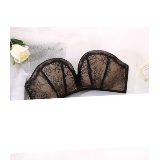 Bộ đồ lót nữ ren mềm cup ngực không gọng đệm vừa nâng đẩy ngực(tag 268 tệ) (S-02)