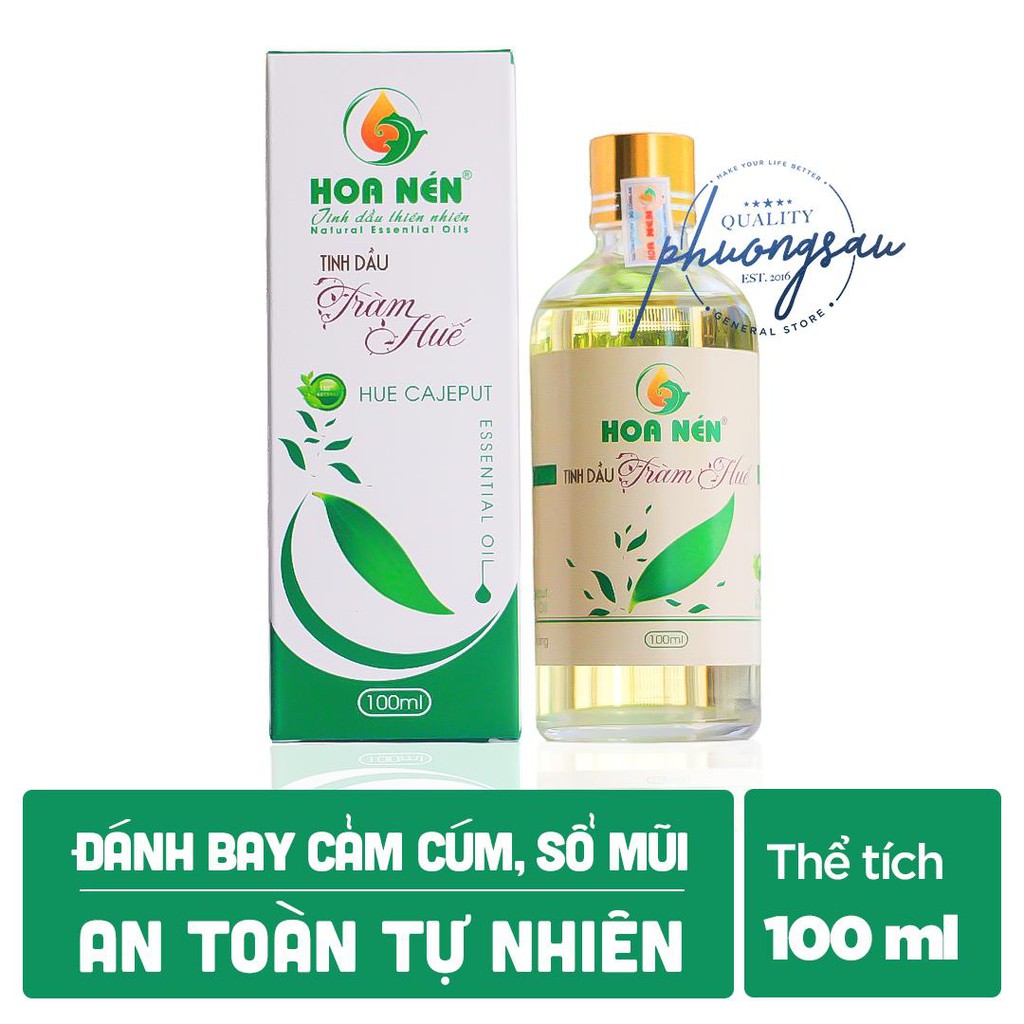 Tinh dầu tràm Hoa Nén thiên nhiên - Huế