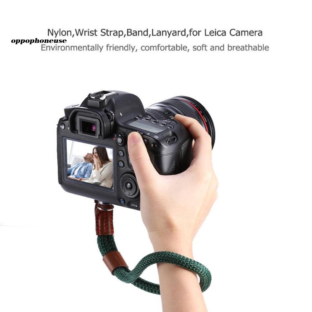 【OPHE】Nylon Braided Rope Hand Wrist Strap Lanyard for Leica Side Axis Digital Camera | BigBuy360 - bigbuy360.vn