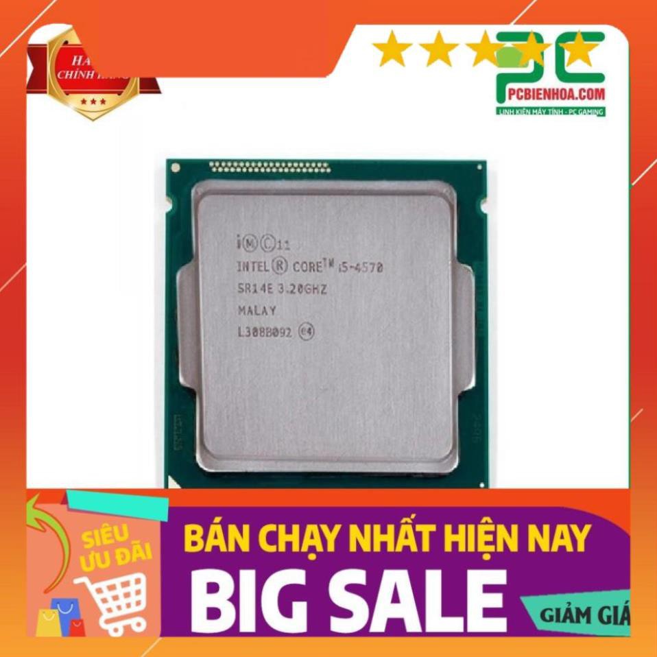 SẢN PHẨM BÁN CHẠY NHẤT - CPU Core I5 4570 3.6G/6M/sk1150 TẶNG BÀN DI CHUỘT GAMING