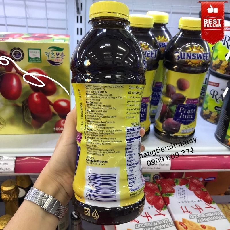 Nước Ép Mận 100% Nguyên Chất Sunsweet Prune Juice