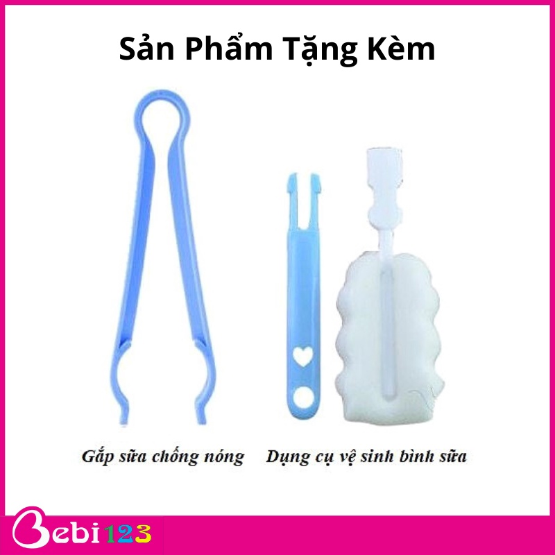 Máy hâm sữa, cháo, tiệt trùng bình sữa đôi Real Bubee cho mẹ và bé