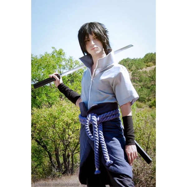 [CÓ SẴN]_Bộ cosplay Trang phục sasuke ver shippuden trong Naruto