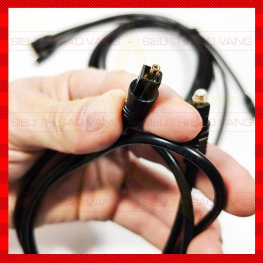 Dây cáp optical nhựa đen tiêu chuẩn - Toslink
