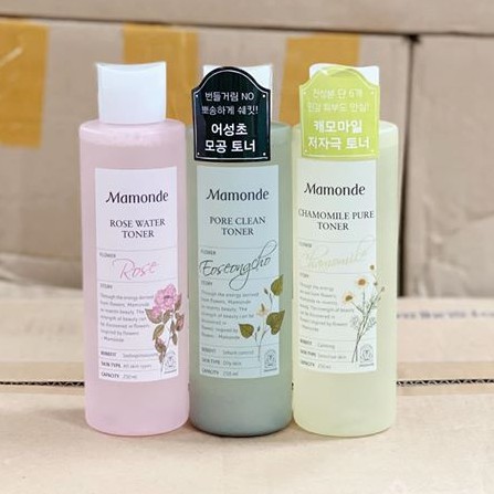 Nước hoa hồng Mamonde Rose water daily skin toner.