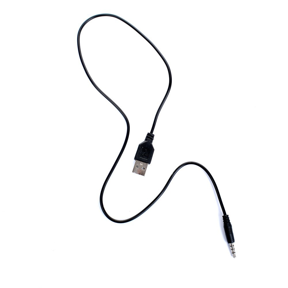 Dây cáp chuyển đổi cổng âm thanh 3.5mm AUX sang USB 2.0 cho máy MP3 xe hơi