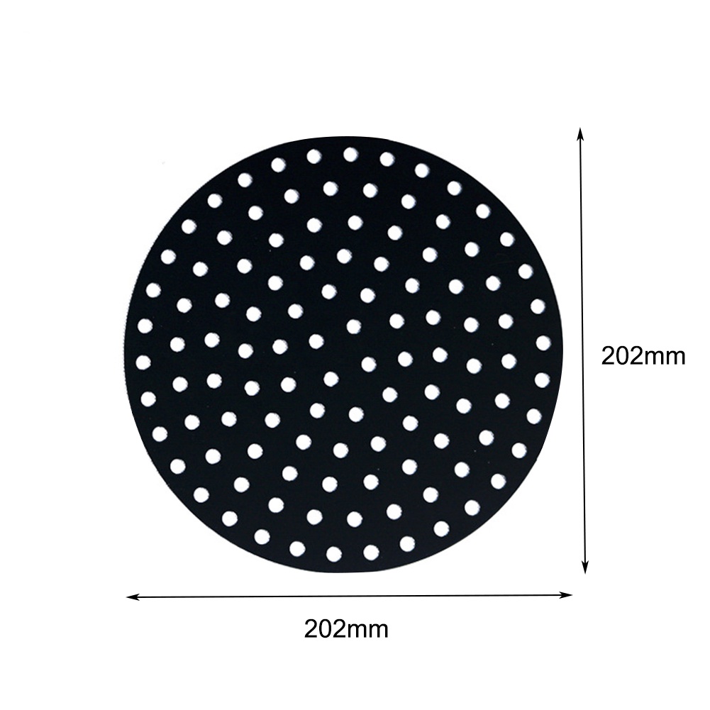 Miếng Lót Nồi Chiên Không Dầu Bằng Silicone Chống Dính Hình Tròn/Vuông Tiện Lợi