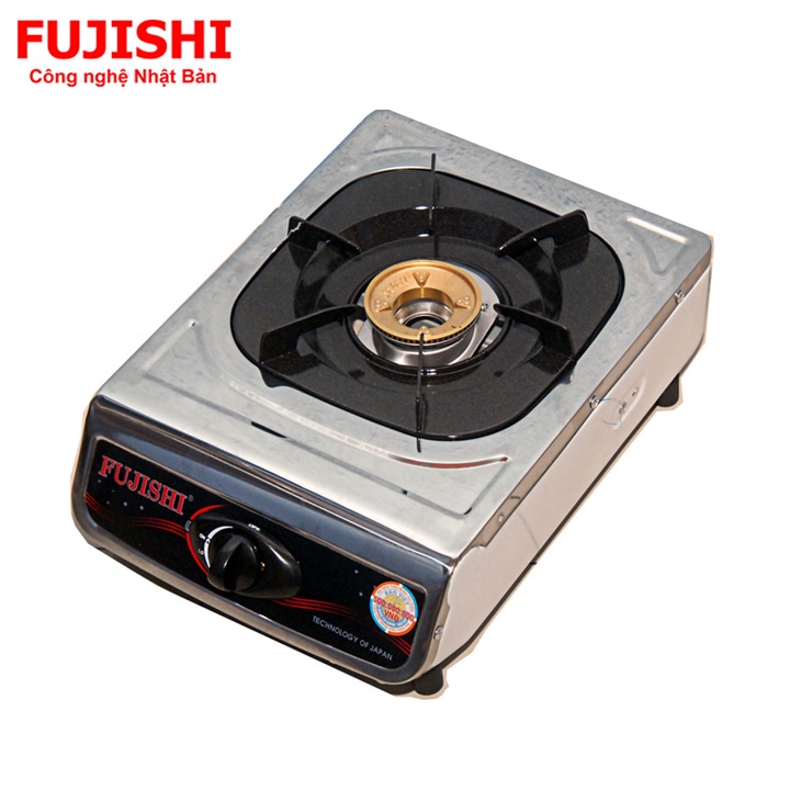 Bếp đơn sử dụng khí BIOGAS chén đồng khung inox Fujishi FJ-BG2